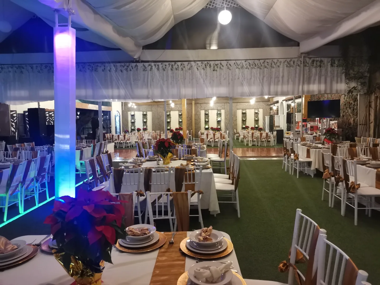 Montaje completo para un evento de gran capacidad